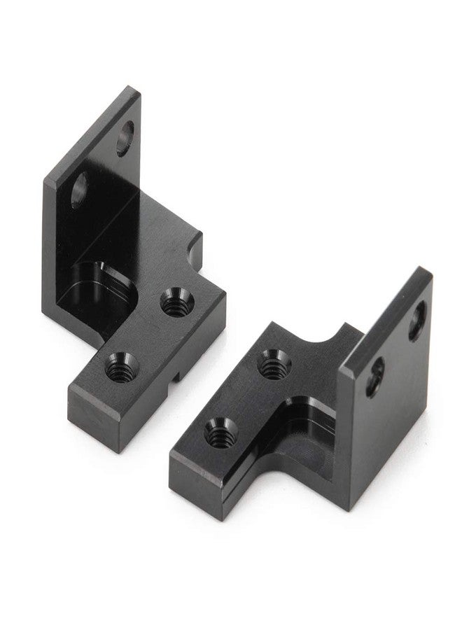 QUE-T 1Pair Metal Front Servo Base Mount for 1/10 RC Axial Scx10II 90046 Crawler Car - Image 3